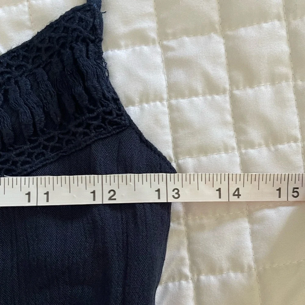 Abercrombie & Fitch Navy Blue Maxi Dress size XS